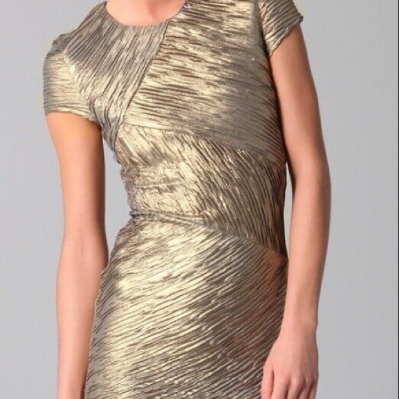 Torn by Ronny Kobo Kaitlyn Metallic Bodycon Mini Dress - Picture 2 of 6